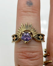 Load image into Gallery viewer, The Ertè - Shield Cut Metallic Spinel
