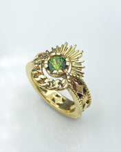 Load image into Gallery viewer, The Erté - Brilliant cut Australian Sapphire