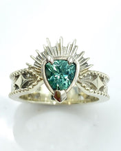 Load image into Gallery viewer, The Erté - Elongated Tourmaline Trillion