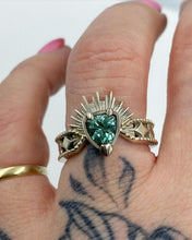 Load image into Gallery viewer, The Erté - Elongated Tourmaline Trillion