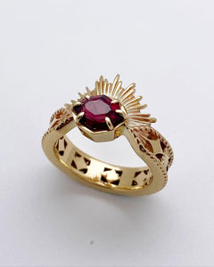 The Ertè - Fancy Marquee Garnet