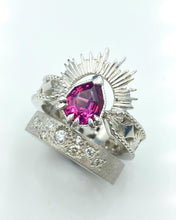 Load image into Gallery viewer, The Ertè - Fancy Pear Cut Magenta Spinel
