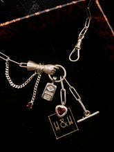 Load image into Gallery viewer, Reach Out and Touch Faith - Garnet Heart
