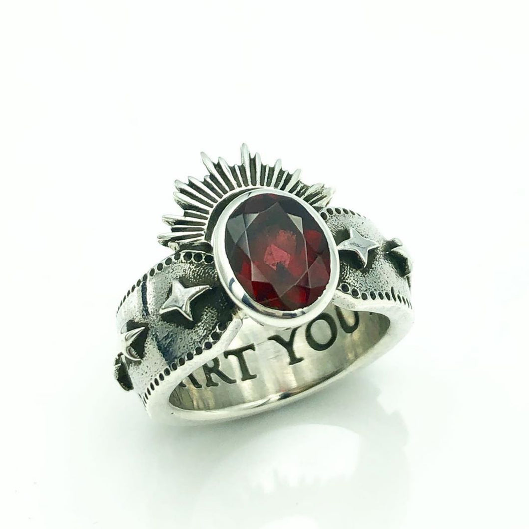 MY HEART YOU HAVE- PIECE 2 GARNET